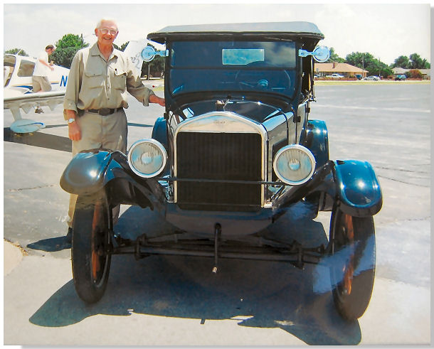 Bob Oler and his Model T Touring Car